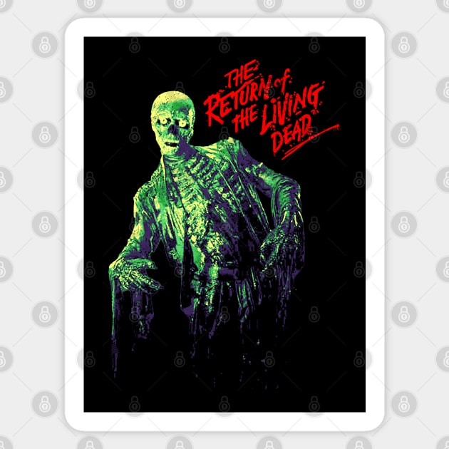 Zombie Gost The Return of The Living Dead Sticker by OliverIsis33